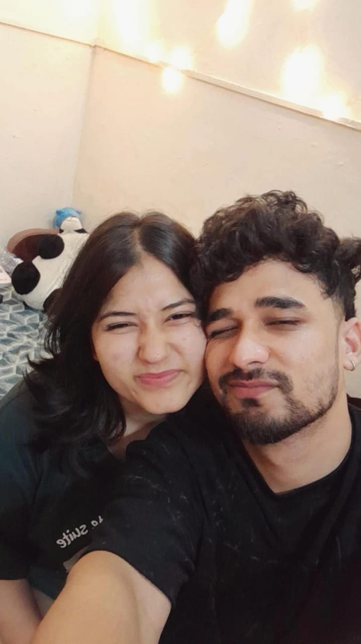 Himani and Nikhil